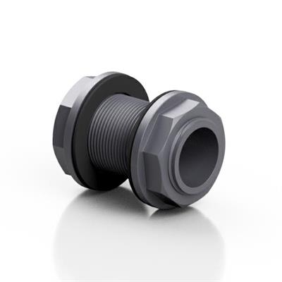 PASSAPARETE PVC FILETTATO da 1/2 a 4'